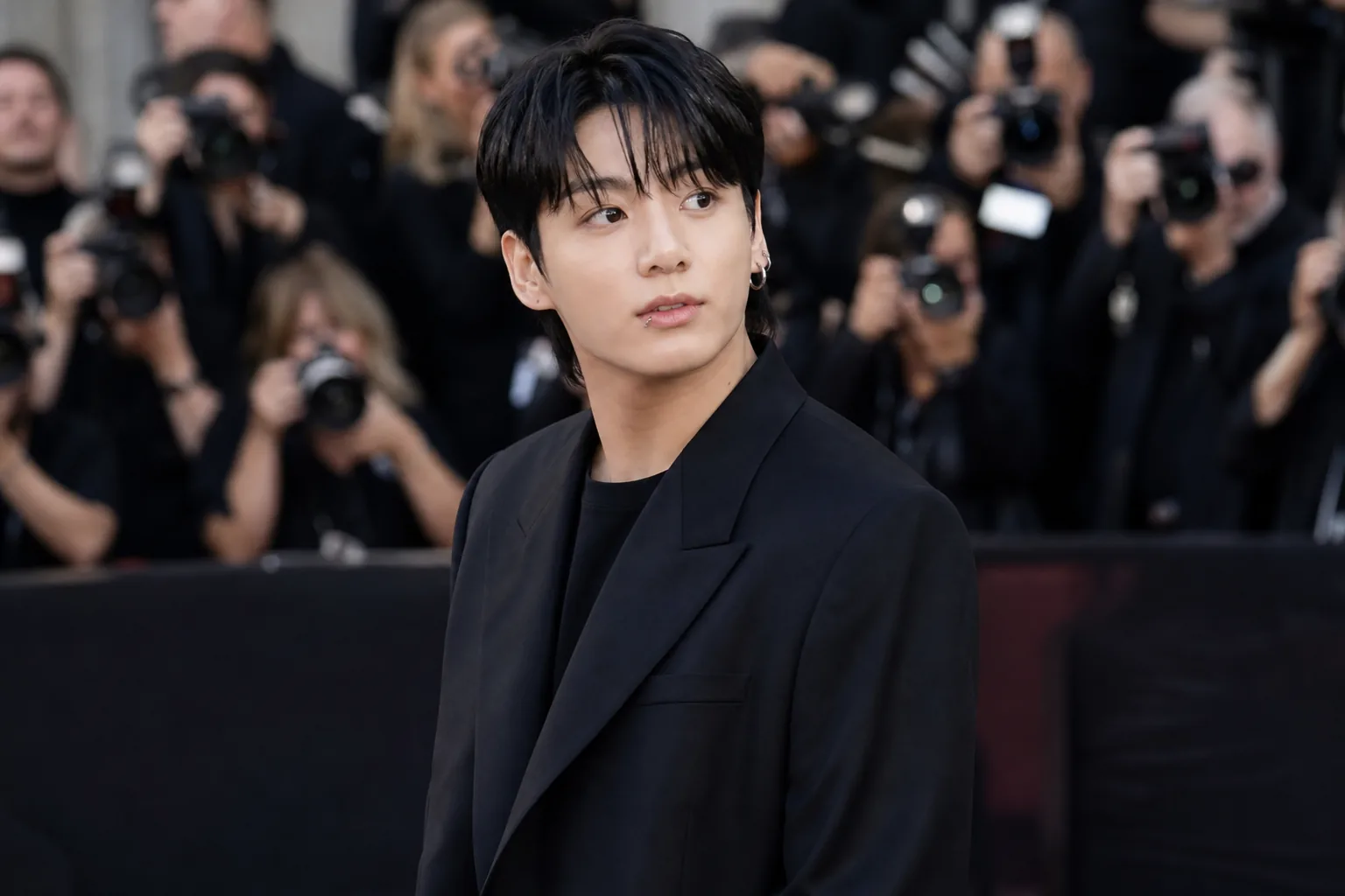 Modern fashion retail display symbolizing Jungkook's Calvin Klein campaign impact