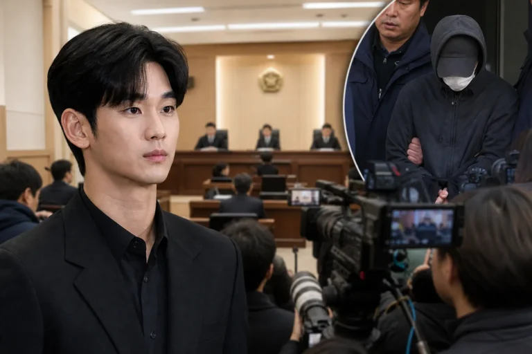 Court security image for Kim Soo Hyun defamation case coverage