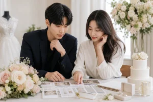 Editorial image representing Ryangha and Kim Hee marriage planning news