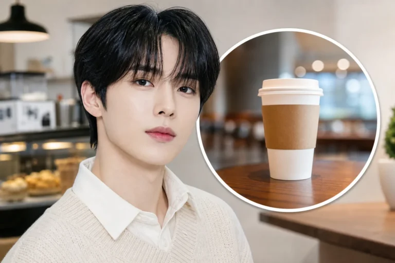 CRAVITY Wonjin Starbucks boycott response K-pop news editorial image