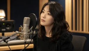 Lee So Ra July comeback recording studio editorial image
