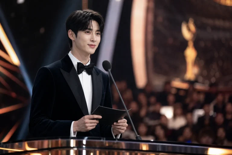 Byeon Woo Seok presenter announcement for the 2026 KM Chart Awards in Seoul