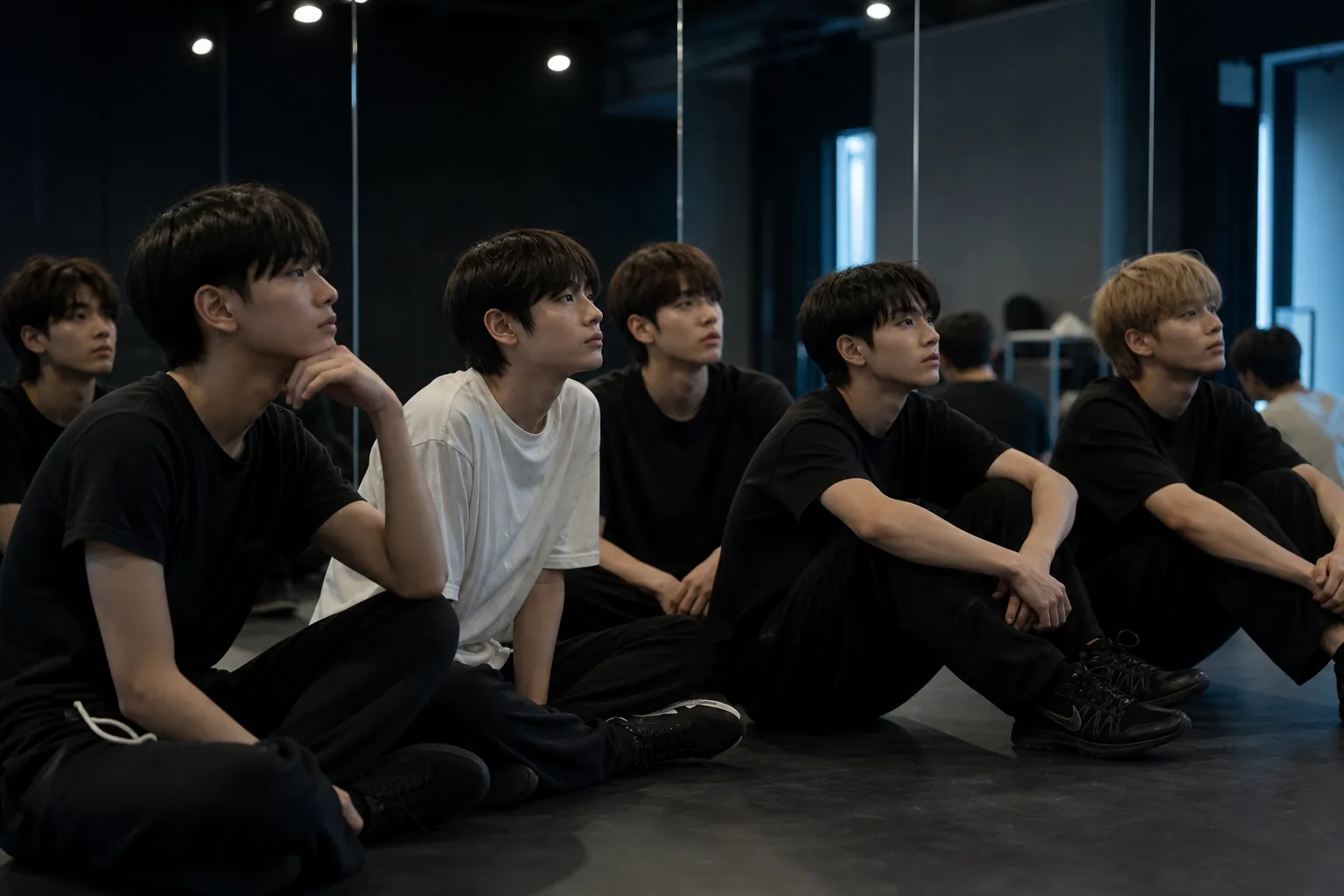 Online fan reactions to a K-pop group lineup rumor
