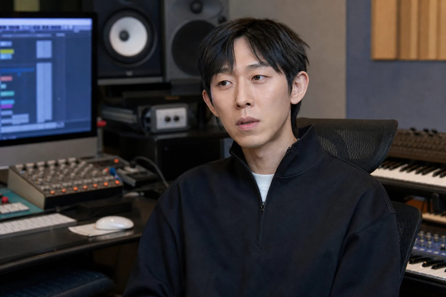 Quiet music studio scene reflecting CODE KUNST agency privacy response