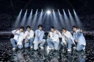 TWS Asia tour concert stage at KSPO Dome in Seoul