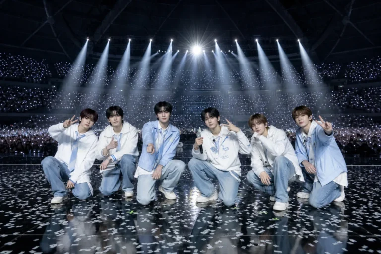 TWS Asia tour concert stage at KSPO Dome in Seoul