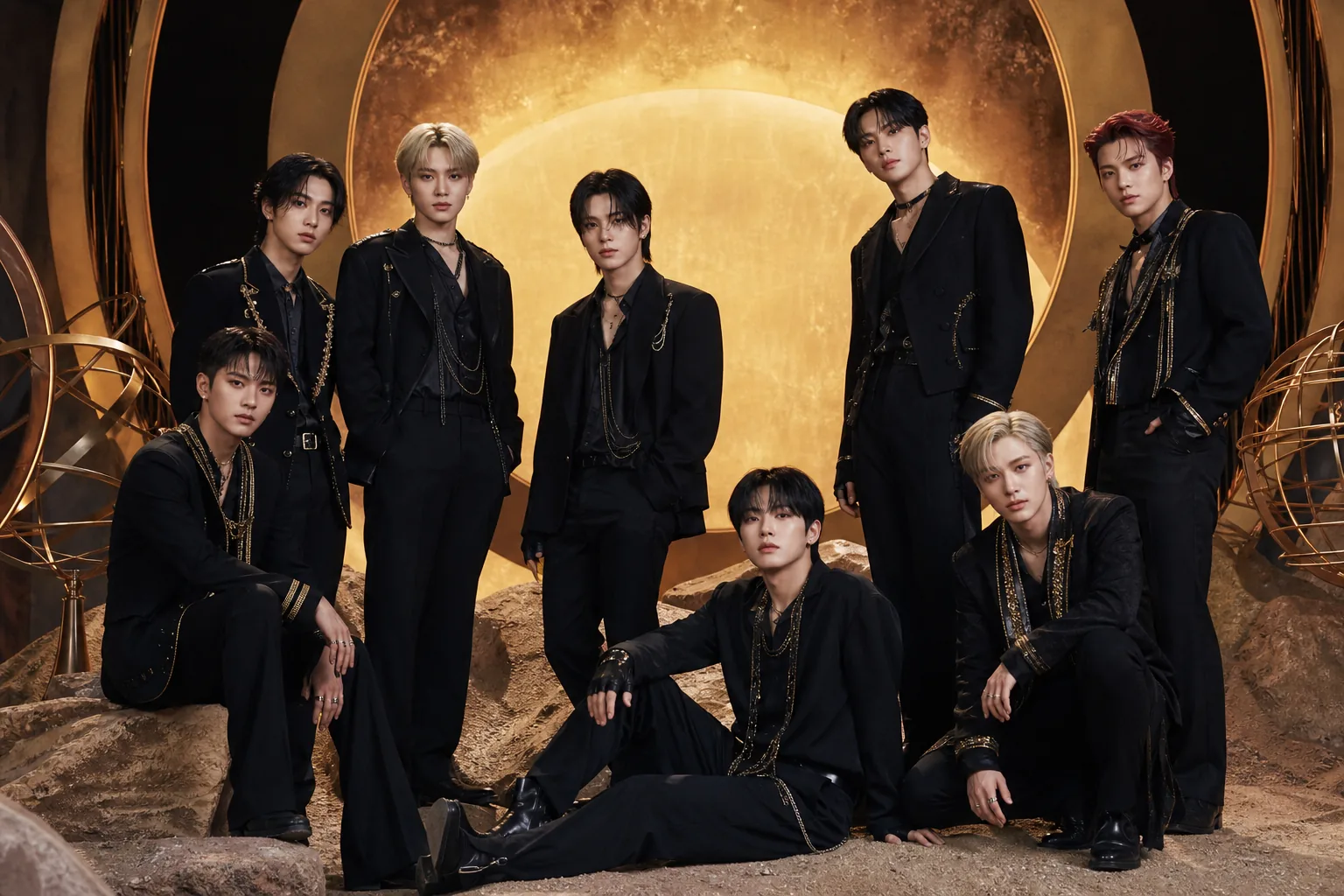 K-pop album sales chart showing a rapid first week milestone