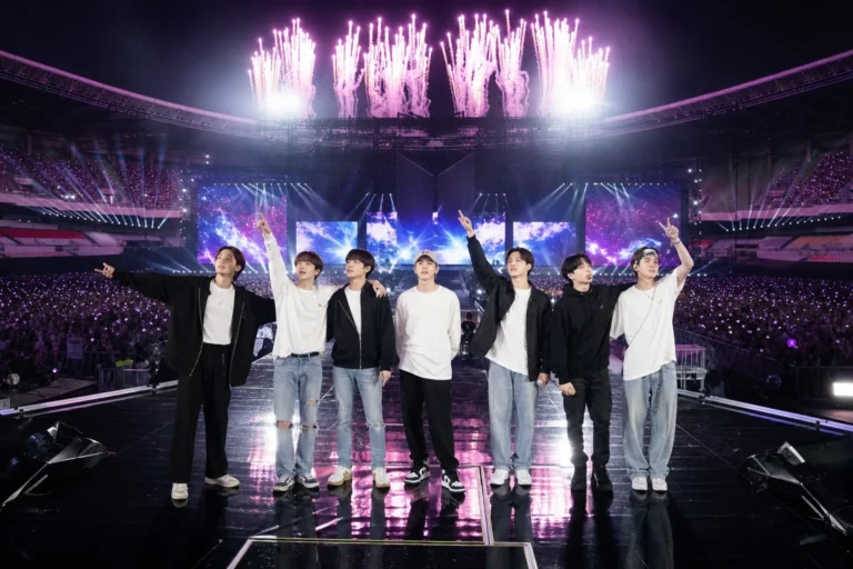 BTS ARIRANG tour revenue projection and global stadium concert growth