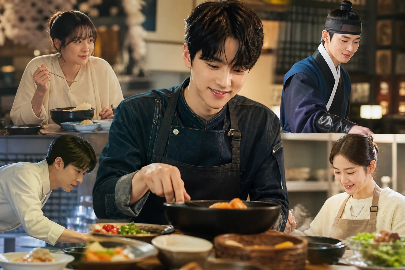 K-drama restaurant and palace cooking stories attracting viewers