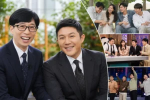 Korean variety show studio audience and broadcast cameras for June brand reputation rankings