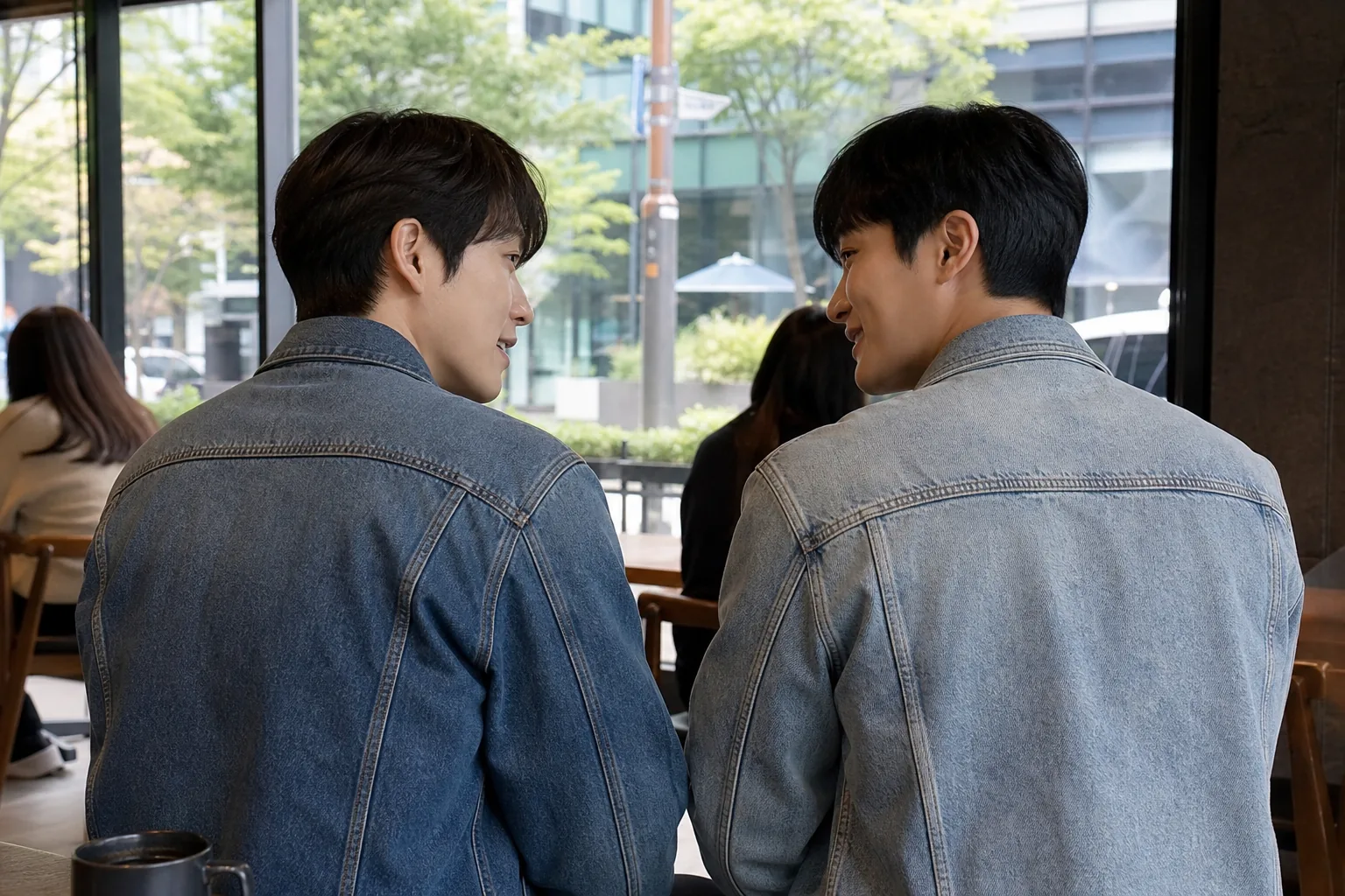 Fans discussing Kim Woo Bin and Ahn Bo Hyun public outing online