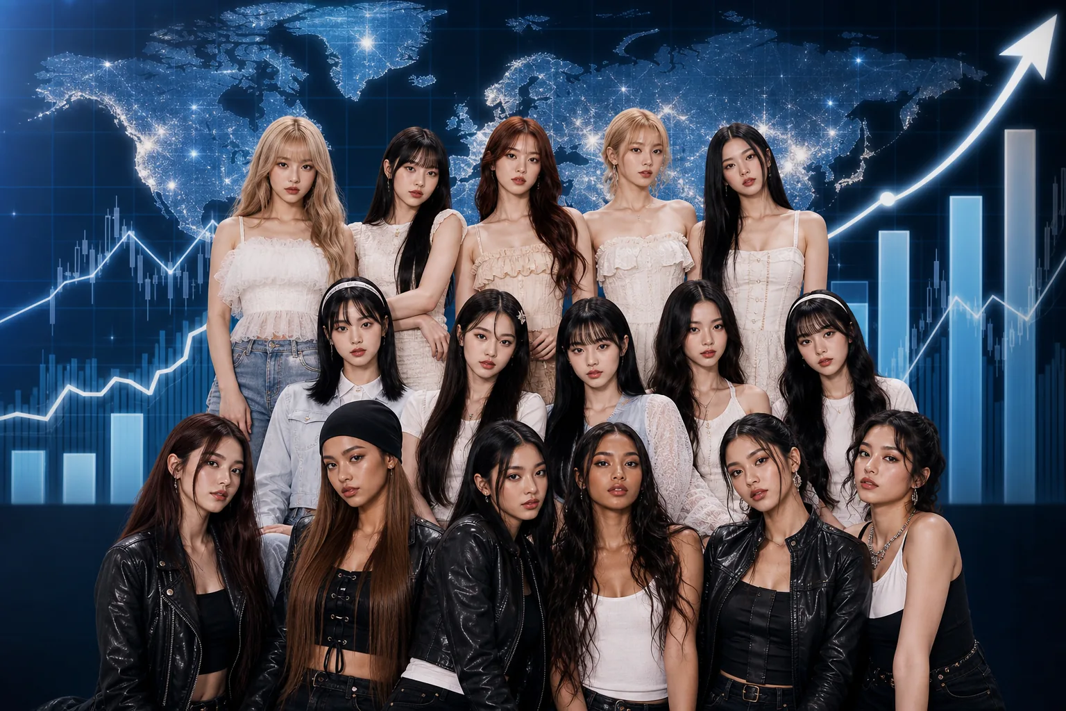 Global pop audience reaction to K-pop and international group collaboration