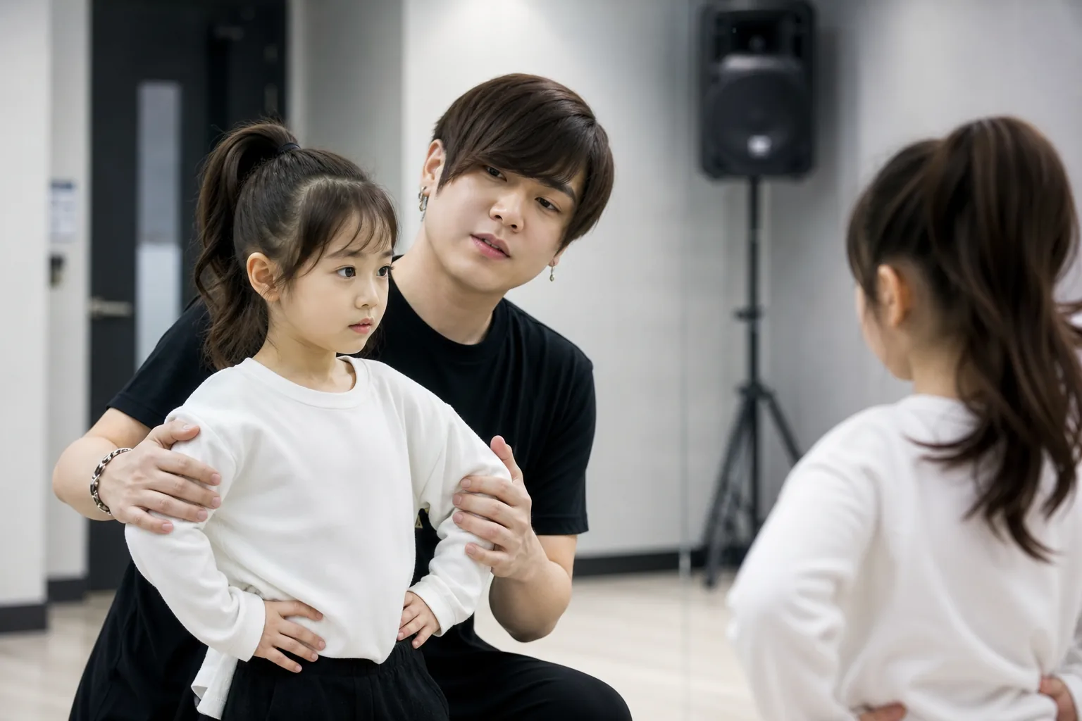 K-pop trainee schedule and family decision context