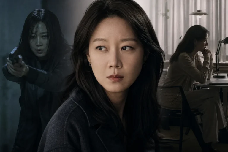 Korean drama thriller concept for A Bona Fide Killer starring Kong Hyo Jin and Jung Jun Won