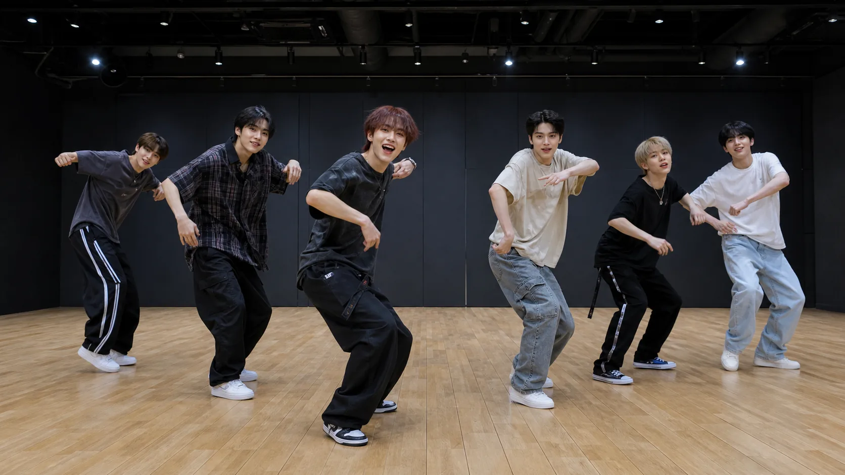 K-pop group dance practice studio for BOYNEXTDOOR ADIOS coverage