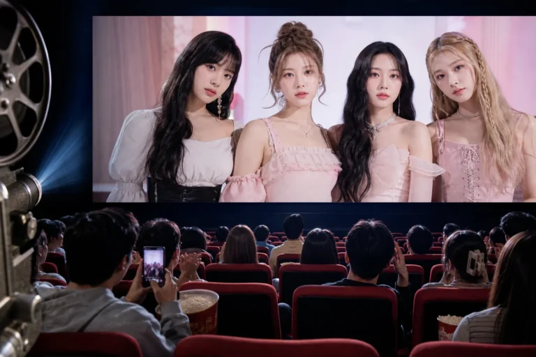 FIFTY FIFTY screen debut in a Korean short-form drama film release
