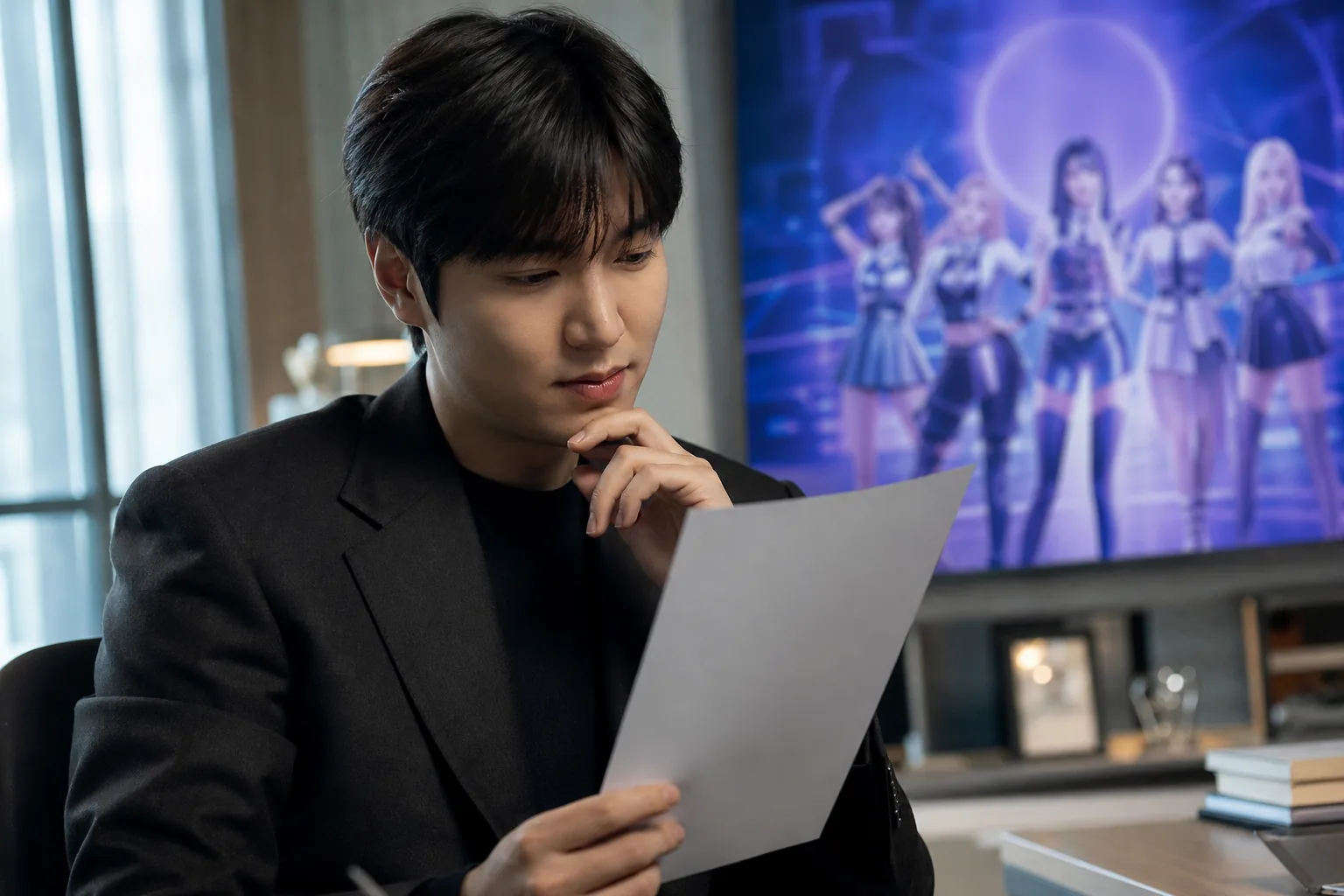 Korean drama production planning and casting context image