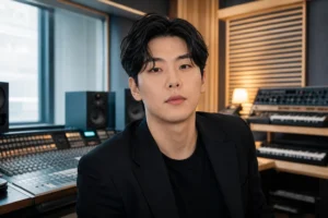 Editorial music studio image for GroovyRoom producer Park Gyu Jeong wedding news