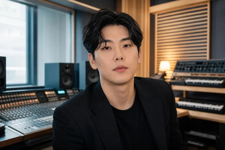 Editorial music studio image for GroovyRoom producer Park Gyu Jeong wedding news