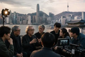Asian cinema industry discussion at a Seoul film event