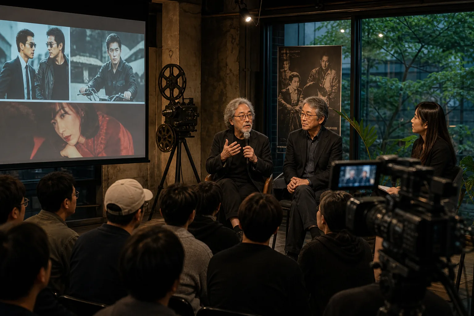 Hong Kong film classics and Korean cinema industry discussion