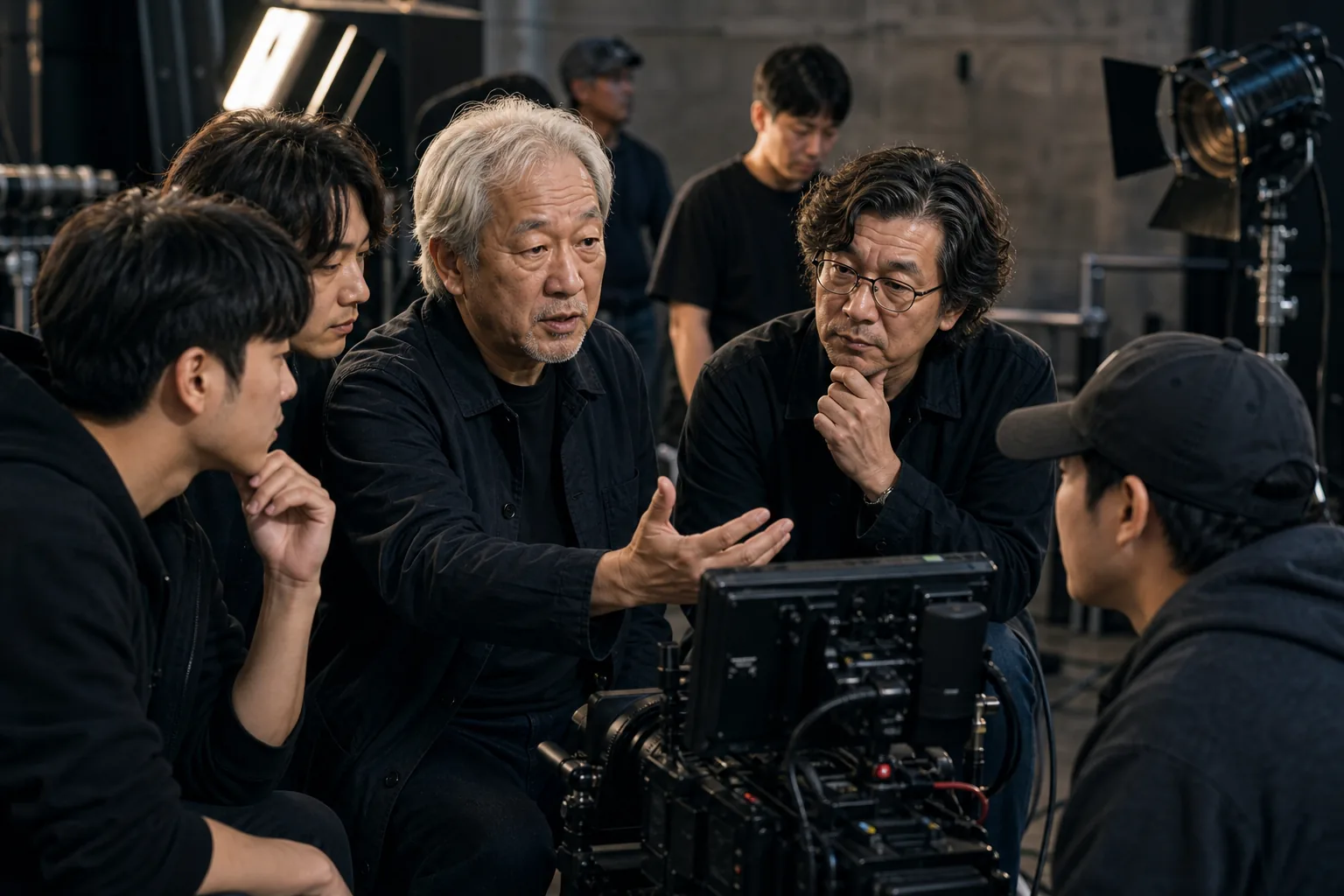 Independent cinema screening room symbolizing Korean film industry challenges