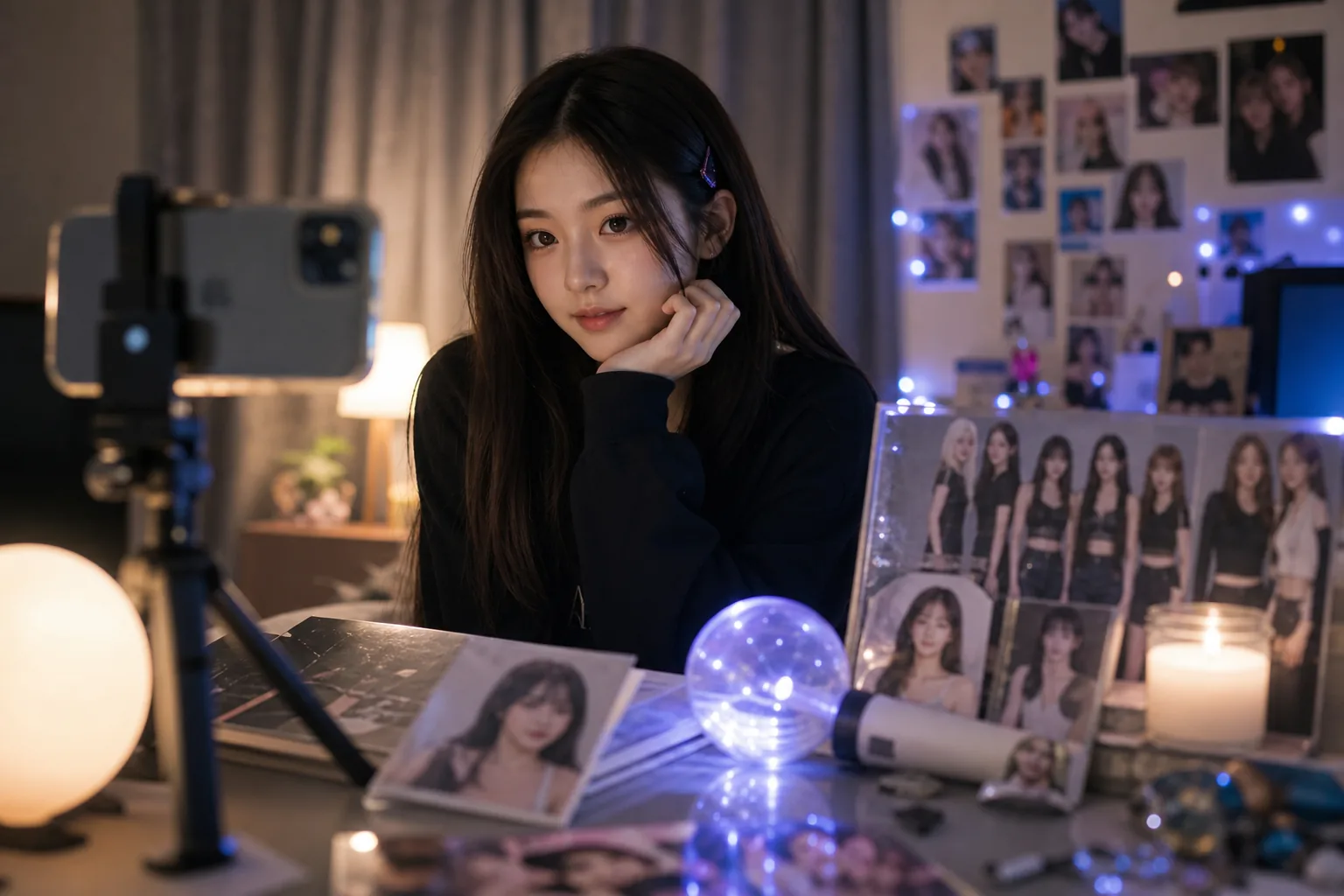 K-pop survival show trainee discussion after social media return