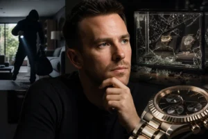 Luxury watch and apartment security concept for Simon D burglary story
