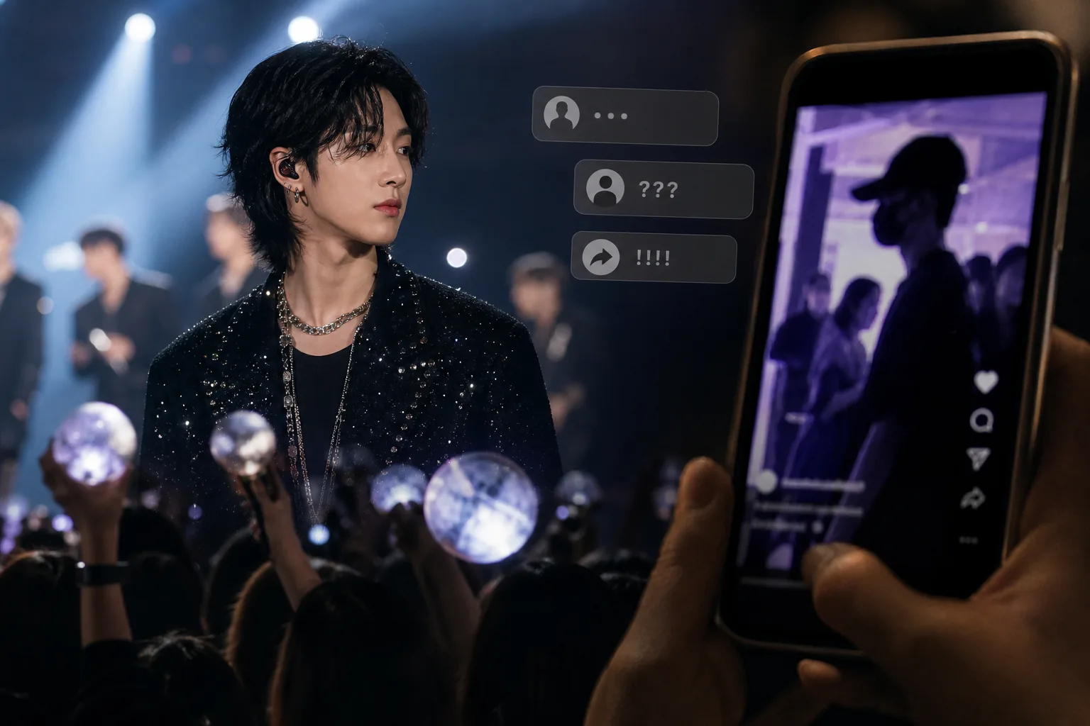 K-pop fandom discussion about privacy rumors and legal action