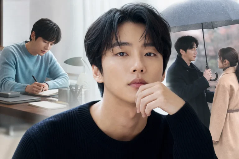 Korean actor interview studio image for Yoon Si Yoon entertainment news