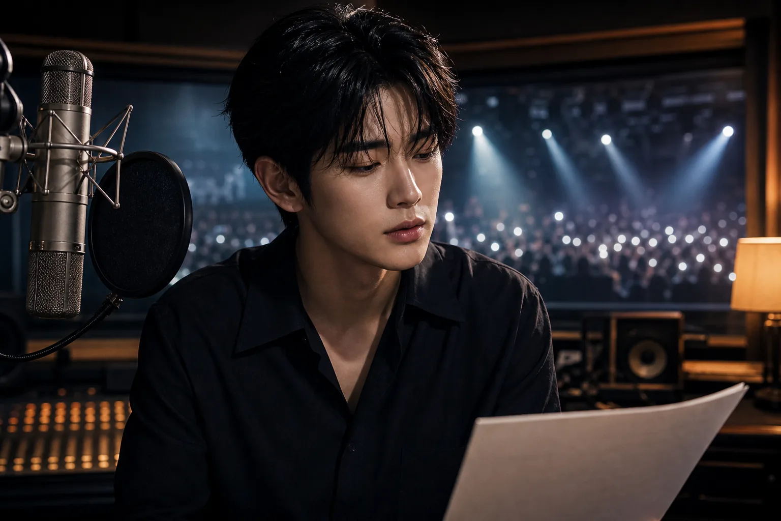 K-pop solo artist concept image for Jaehyun 99 Degrees announcement