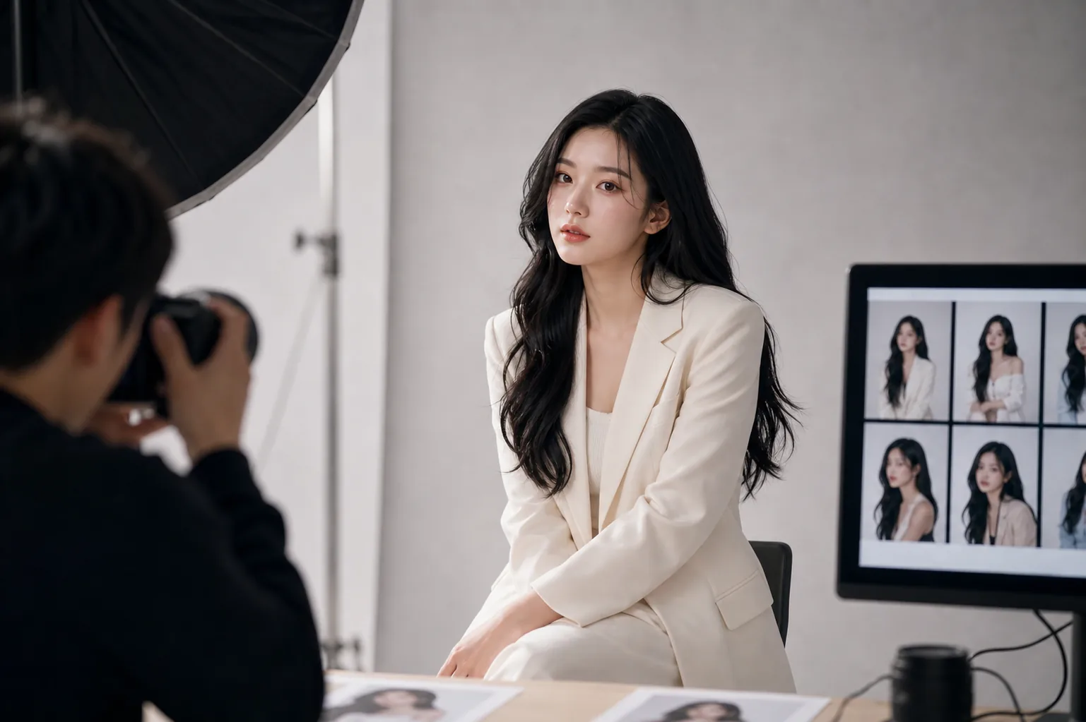 Editorial image explaining K-pop solo artist image repositioning
