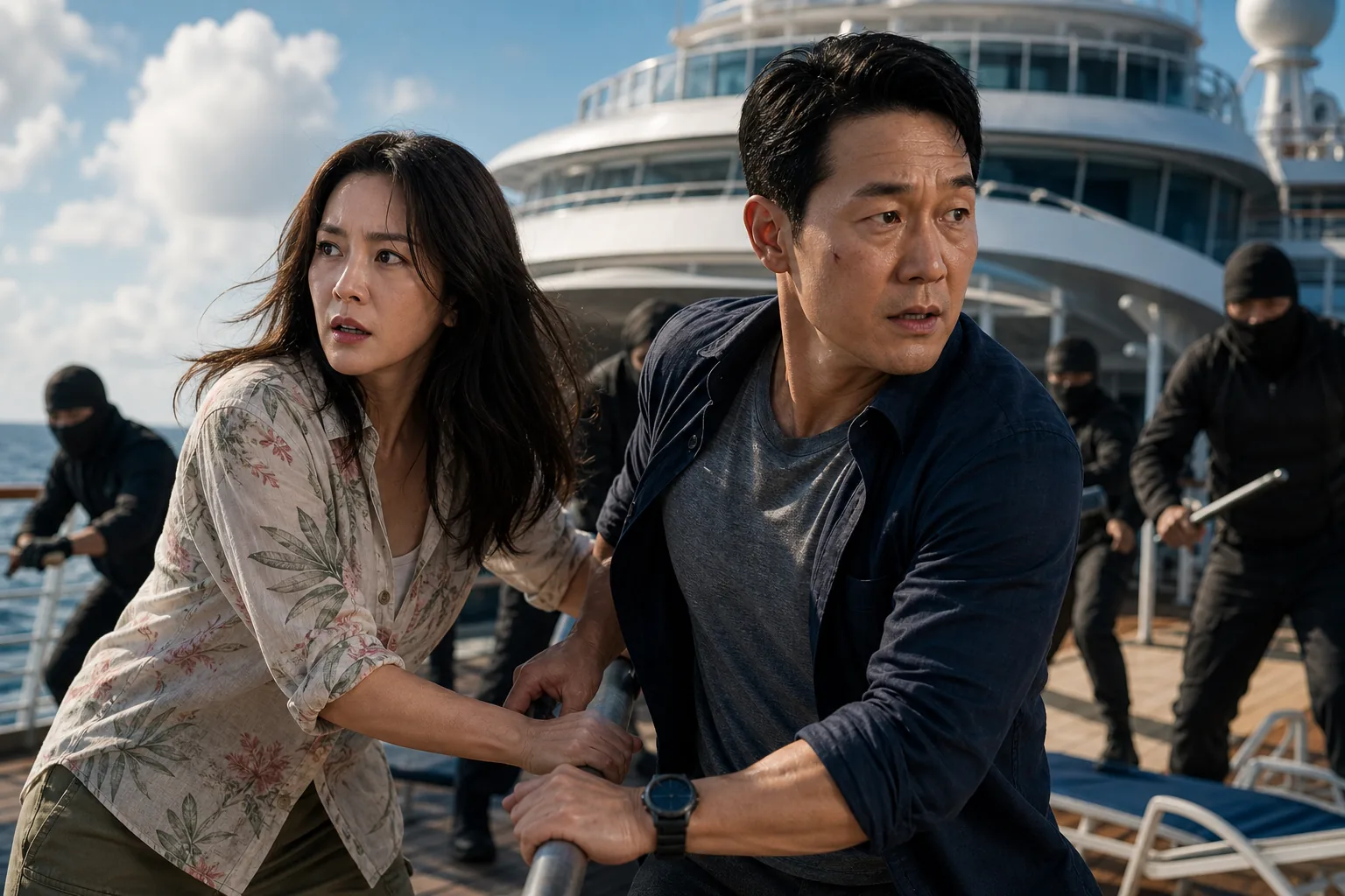 Cruise ship setting for Okay Madam 2 Korean action comedy sequel