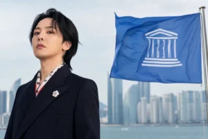 G-Dragon UNESCO World Heritage Committee ambassador appointment in Busan