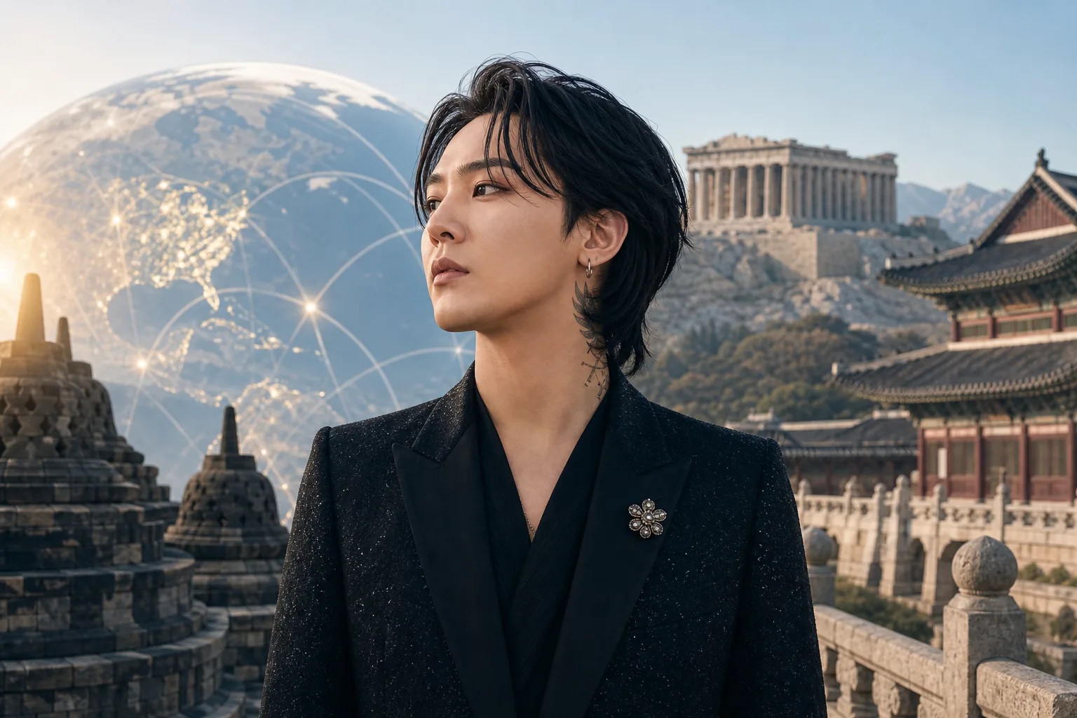UNESCO World Heritage campaign connected to G-Dragon and Korean culture