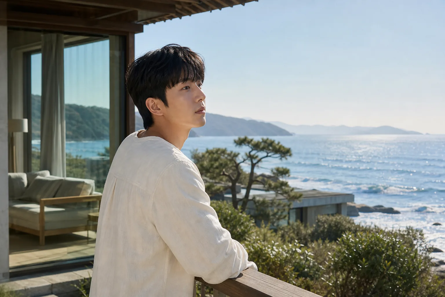 Seaside villa setting for Chae Jong Hyeop romance drama