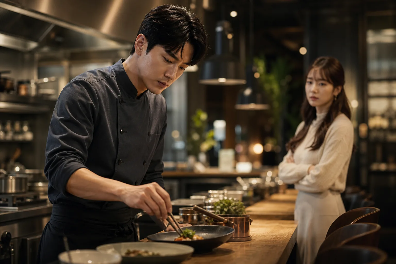 Korean romance drama restaurant setting inspired by Love On The Menu