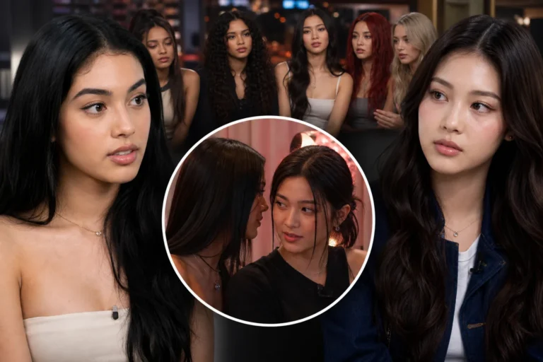 KATSEYE interview controversy involving Lara and Yoonchae