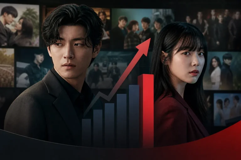 Netflix Korean drama streaming rankings for Teach You a Lesson