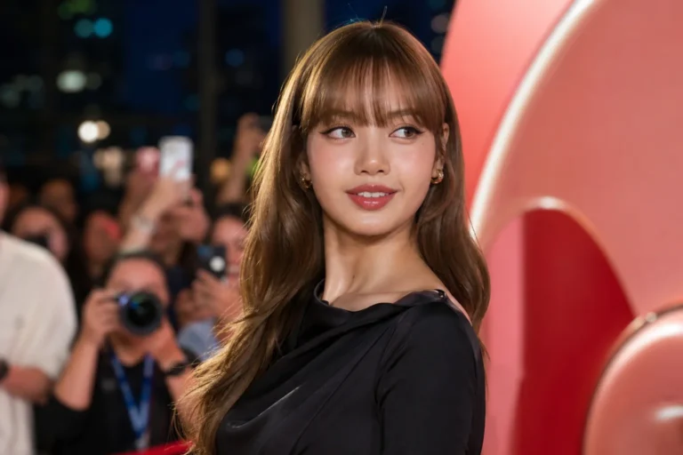 BLACKPINK Lisa Bangkok event online debate K-pop news