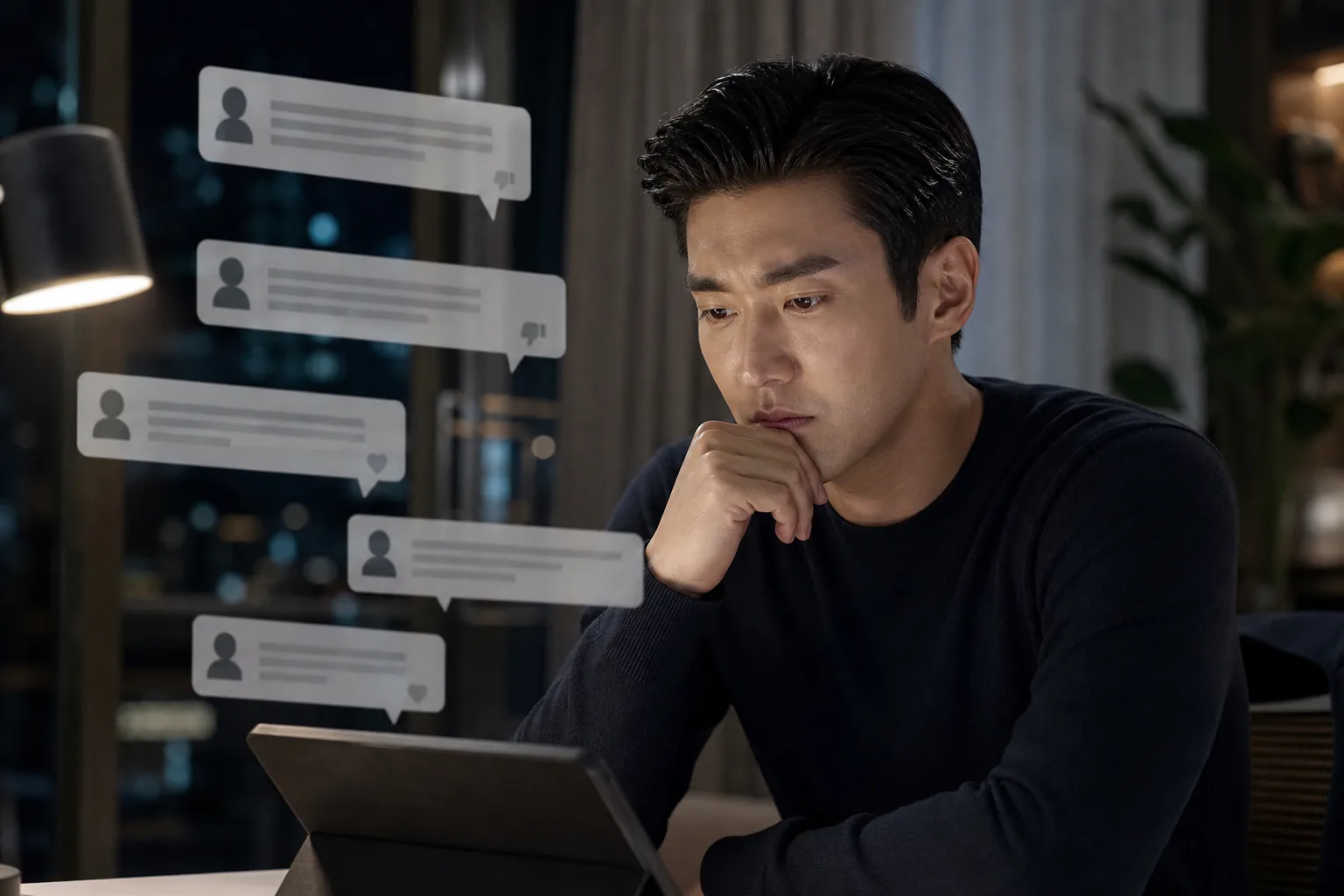 Online discussion about a K-pop idol legal controversy