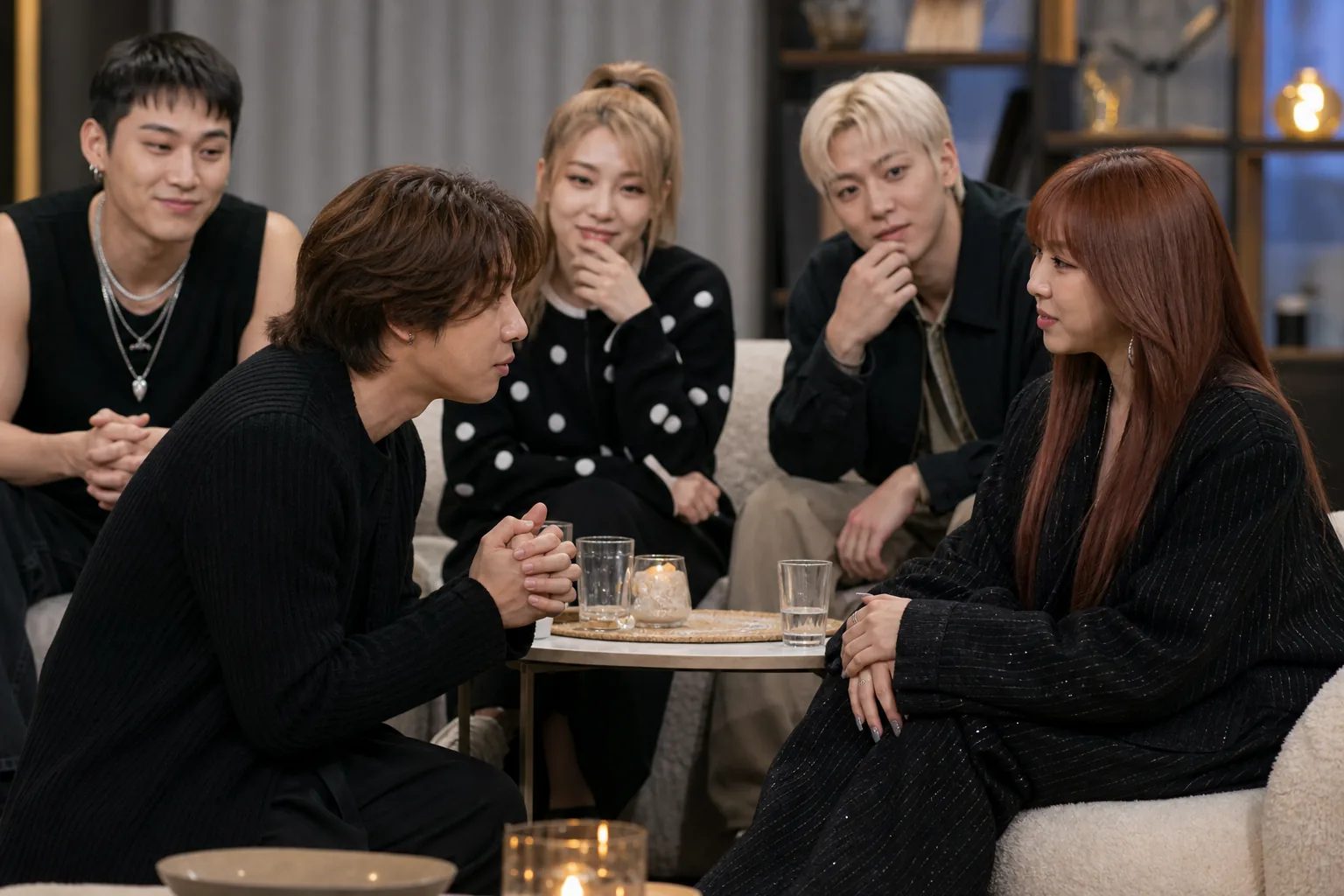 Daesung and Minzy apology discussion in K-pop variety setting