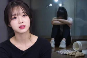 K-pop trainee practice room reflecting Choi Yoojung diet pill discussion