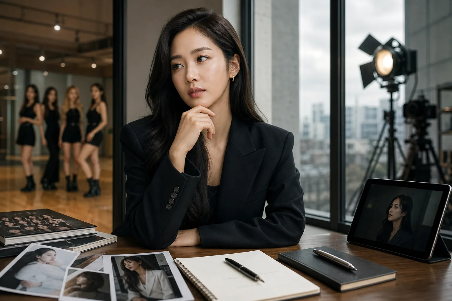 K-pop idol contract decision between music and acting career paths