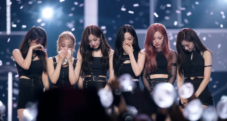 Editorial image representing Rocket Punch and the end of a K-pop girl group's album journey