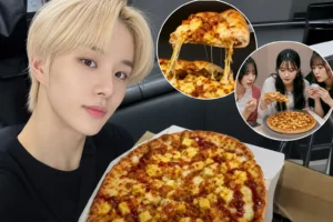 Editorial image of Korean-style pizza representing NCT Jungwoo's viral food debate