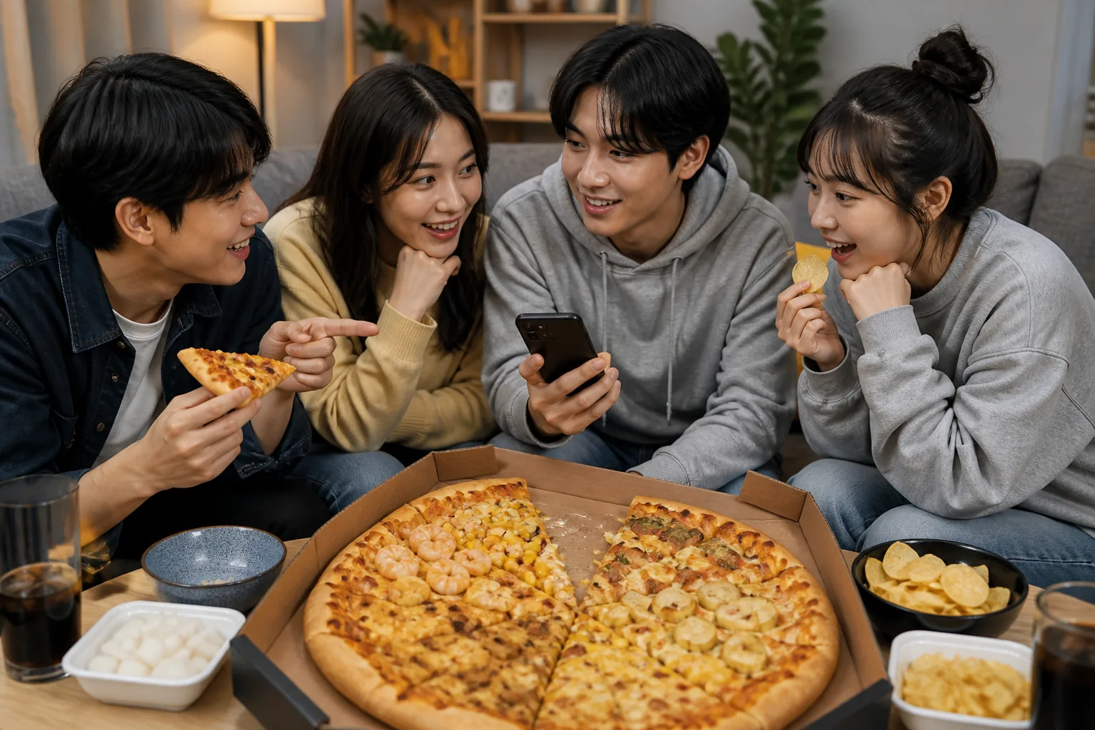 Korean entertainment food trend with idol meal photos and social media discussion