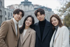 K-drama cast reunion inspired by the Guardian 10th-anniversary travel special