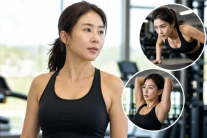 Editorial image about Shin Bong-sun's steady fitness routine and Korean entertainment update