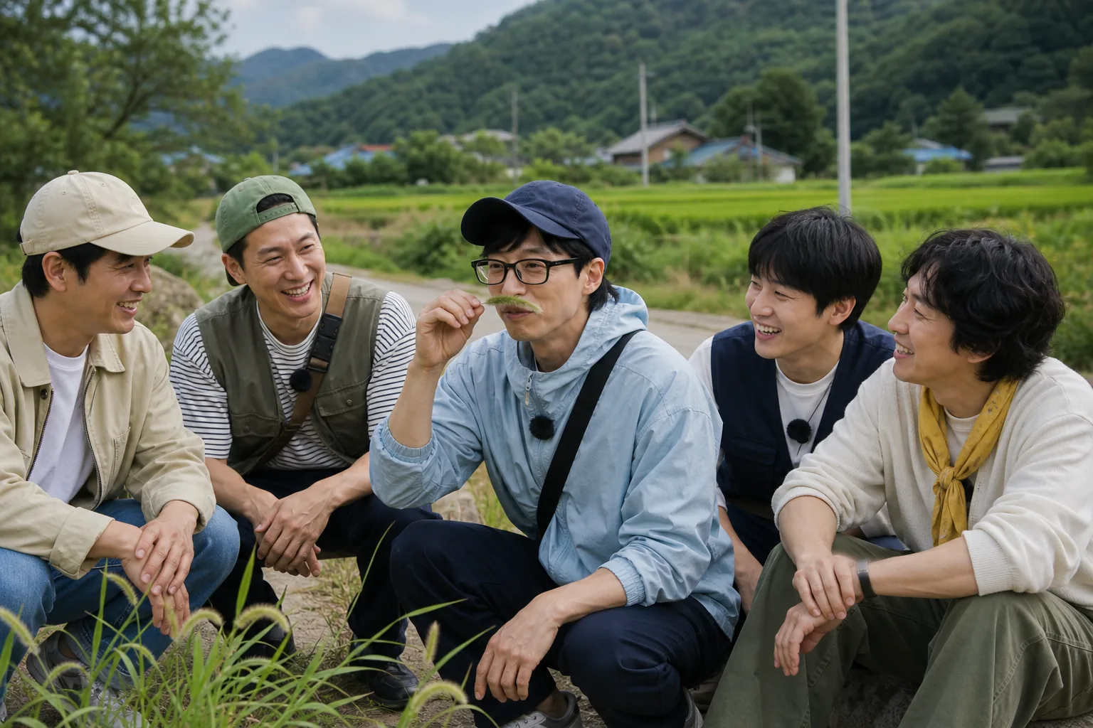 Korean television nostalgia and variety show cast reflecting on a long-running entertainment career